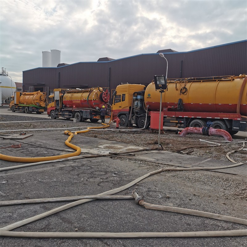 枞阳污水池清理